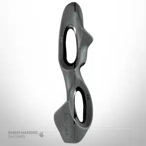 GOLF-GRIP™ grip trainer on its own, showing the two thumb pockets (right-handed)