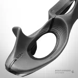 GG WEBSITE RIGHT IMAGE 10 Side view of the GOLF-GRIP™ grip trainer (right-handed)
