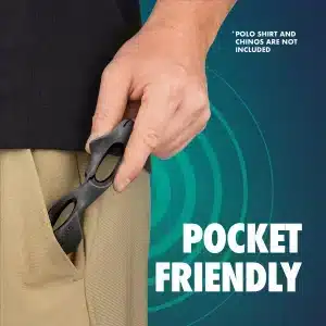 Pocket friendly: GOLF-GRIP™ fits in a trouser pocket